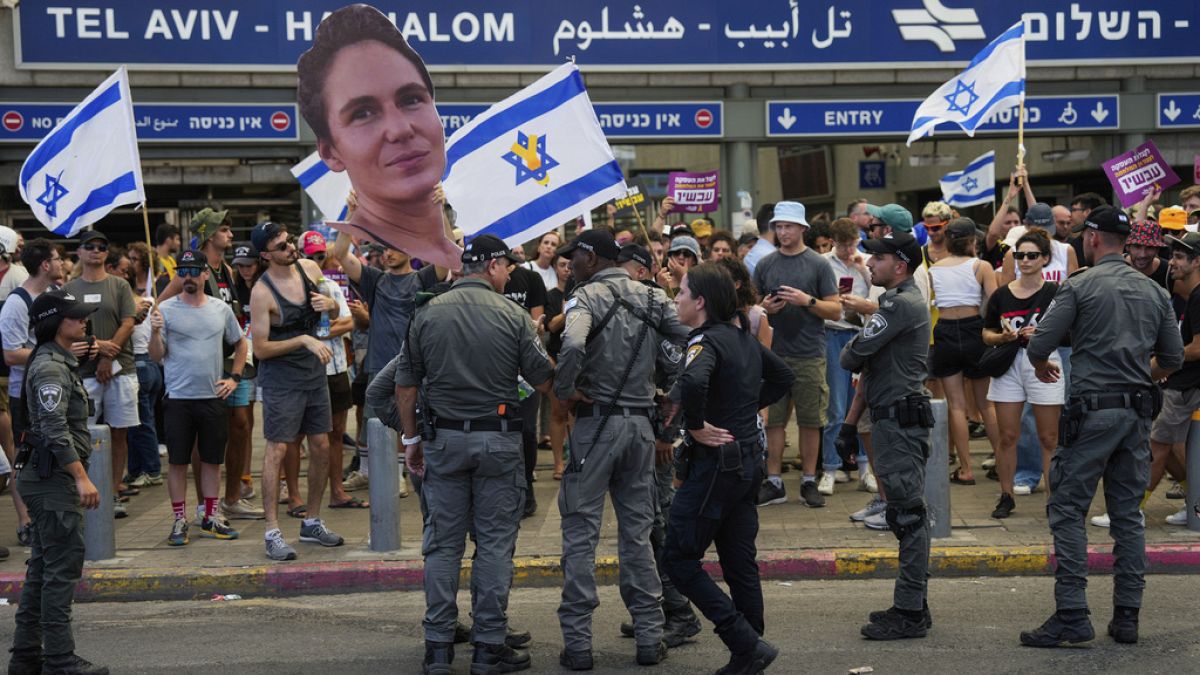 Protestas en Israel.