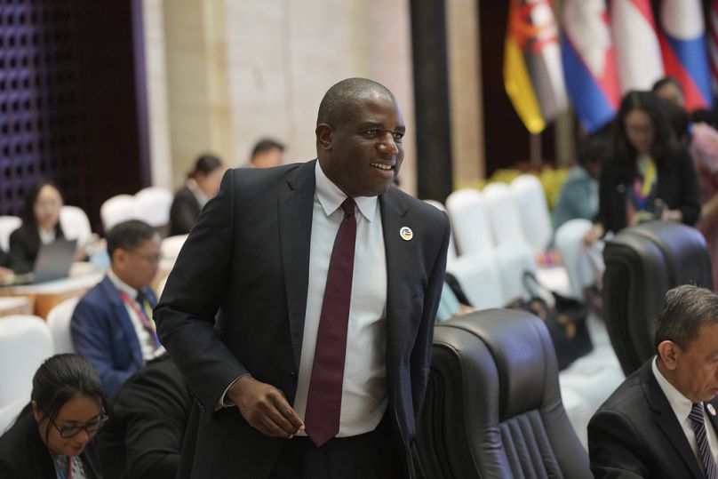 David Lammy Laoszban, 2024 jőkius