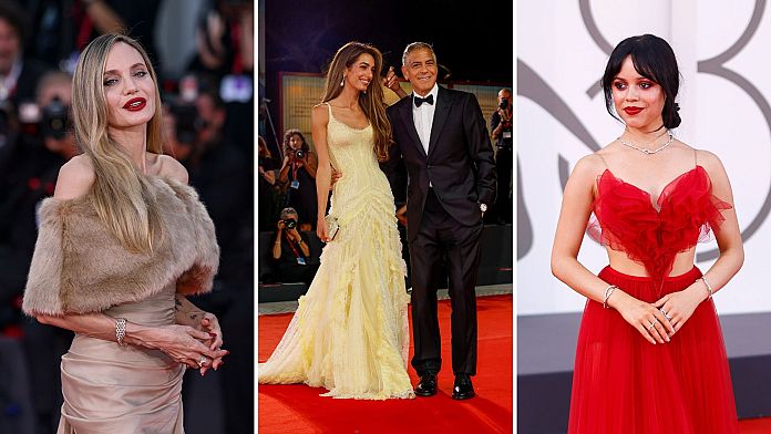 Clooney, Jolie et Ortega : les meilleurs looks des célébrités à la Mostra de Venise... jusque-là