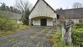 Die ehemalige Villa des Chef-Nazi-Propagandisten Joseph Goebbels in Brandenburg.