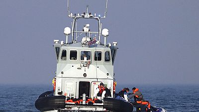 Un'imbarcazione utilizzata per operazioni di salvataggio 