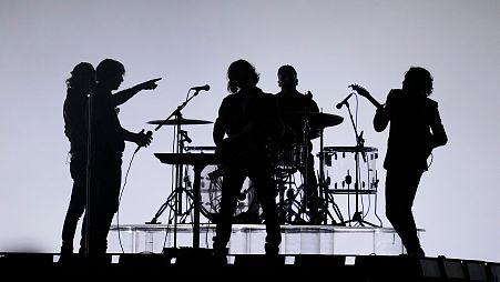 Phoenix perform at the closing ceremony