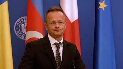 Szijjártó Péter Bukarestben, 2024. szeptember 3-án