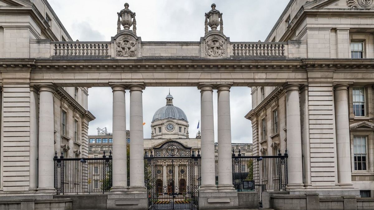 Irish government buildings.