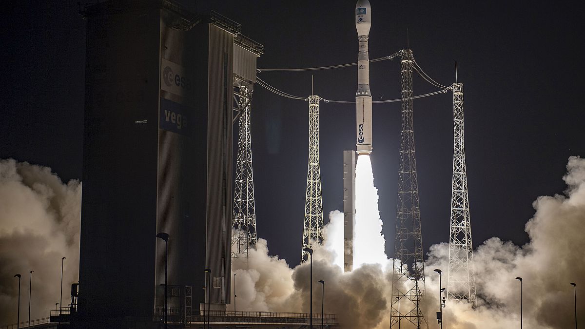 Europe's Vega rocket prepares for lift off on final ESA mission before ...