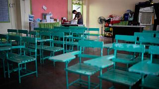 Millions of students in all public schools across the Philippines were ordered to stay home in April due to extreme heat. 