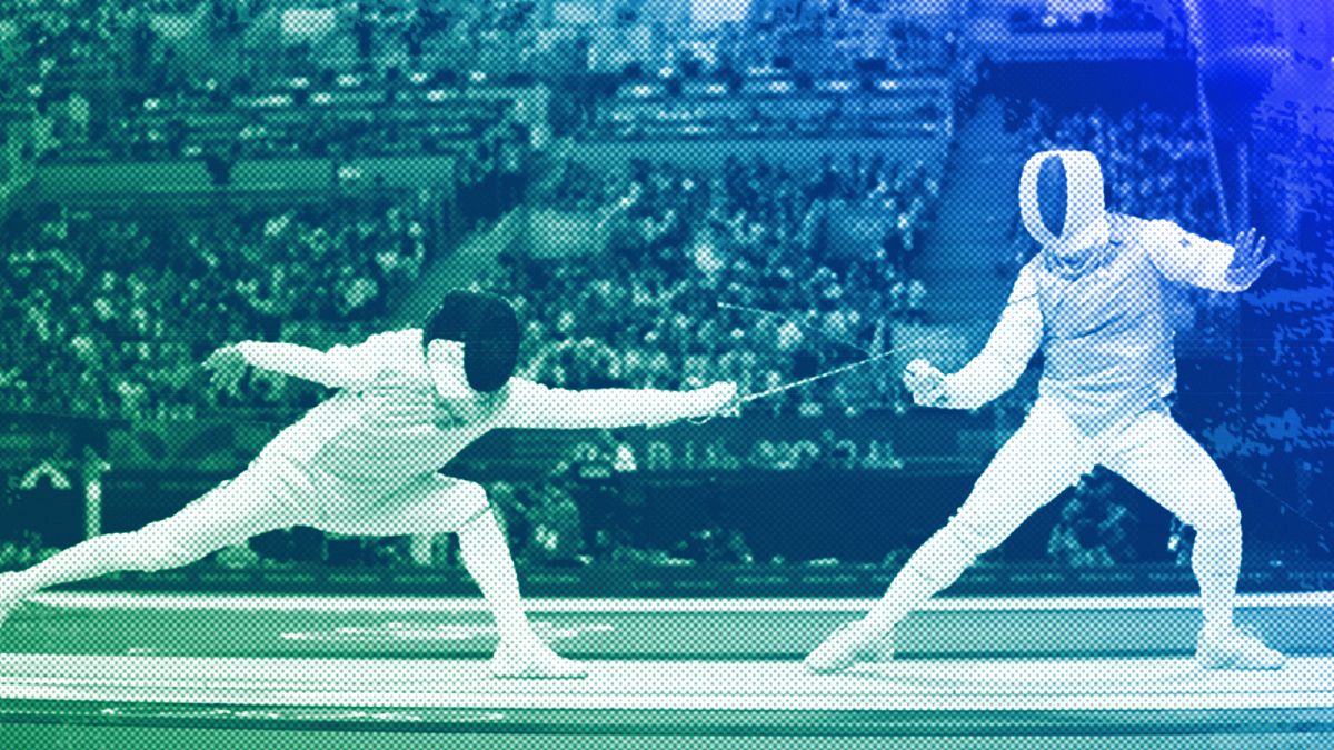 Fencing at the Olympics was transparent and triumphant