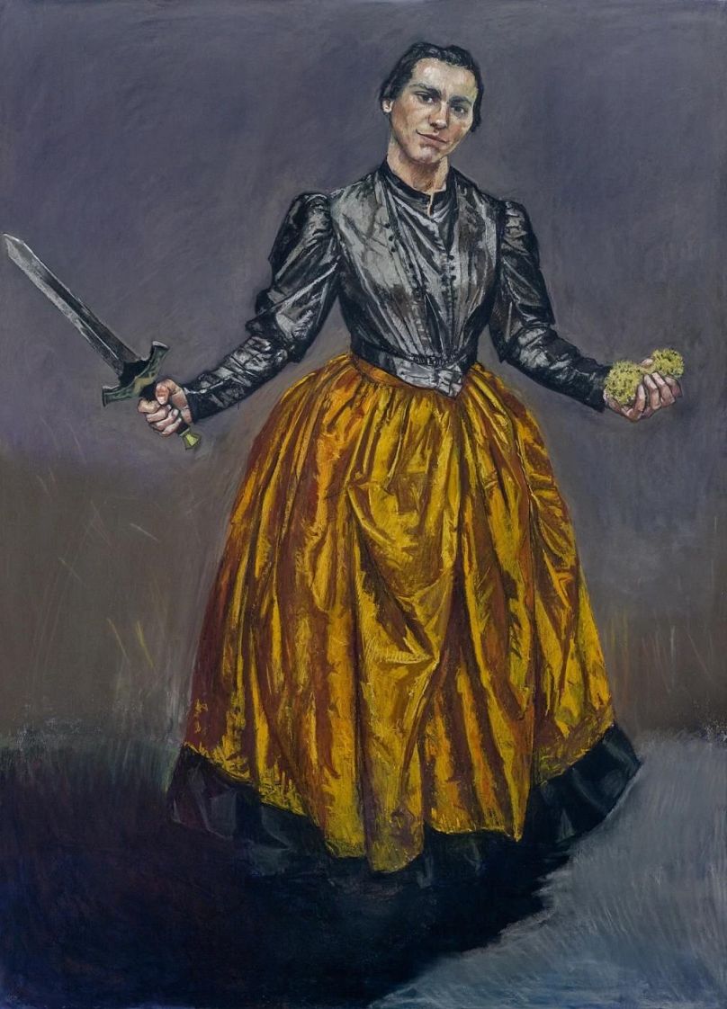 Angel (1998) by Paula Rego 