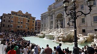 The Trevi Fountain is often so crowded it's impossible to see much of its splendour 