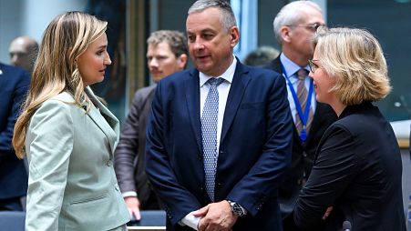 Czech trade and industry minister Jozef Sikela at a recent EU Council summit in Brussels