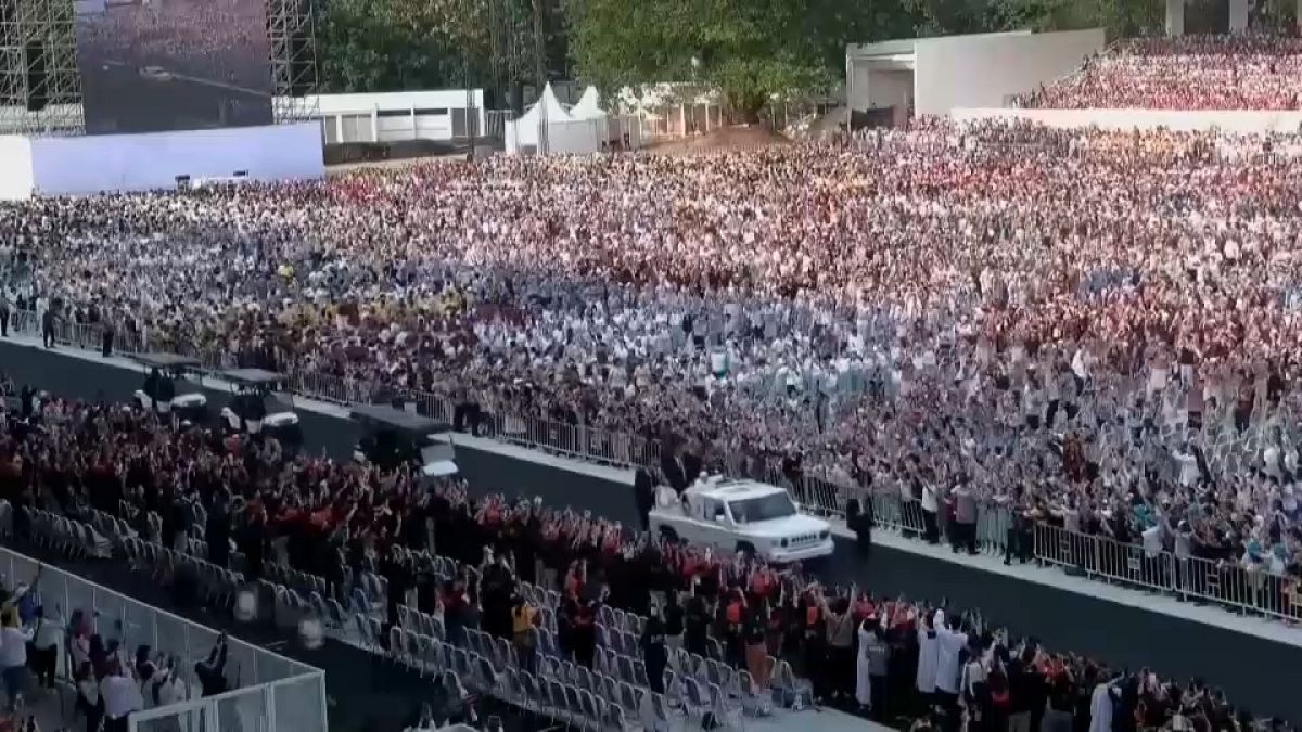 Papa Francisco na Indonésia