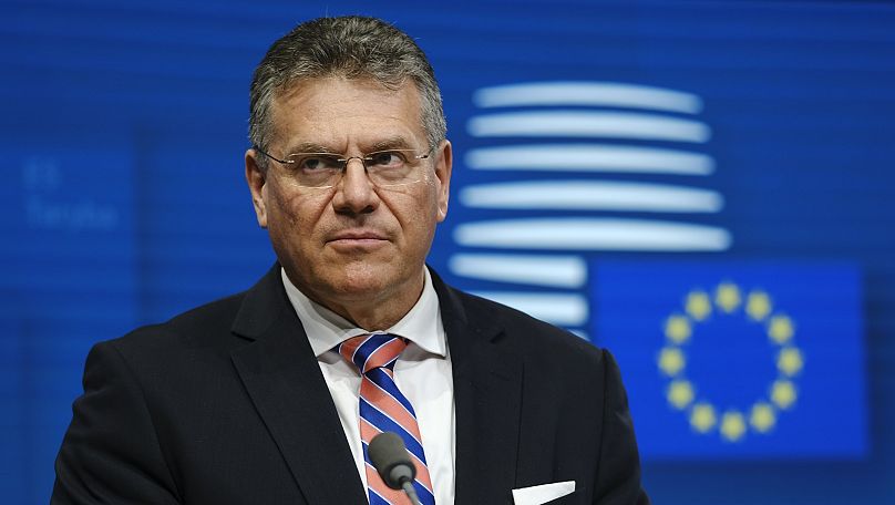 Maroš Šefčovič, nomeado pela Eslováquia para o cargo de Comissário Europeu.