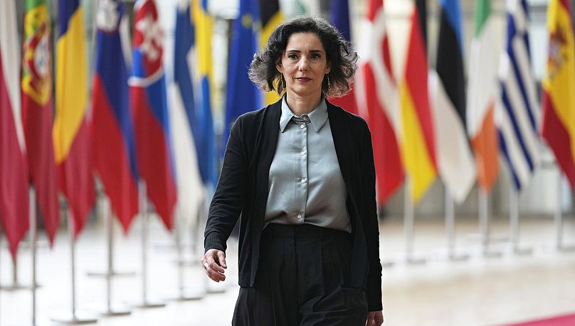 Hadja Lahbib, candidate de la Belgique au poste de commissaire européen.