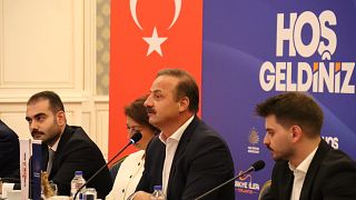 Yavuz Ağıralioğlu, Yeni Toplum Kurucuları Derneği'nin 'Türkiye İleri' toplantısında konuşuyor, 15 Ağustos 2024