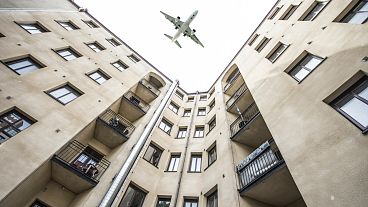 A passenger plane passes through Gothenburg in Sweden - but what's the future for aviation tax in the country? 