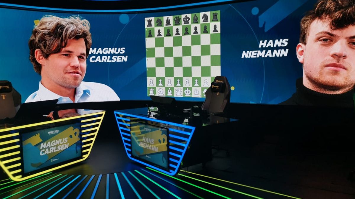 Magnus Carlsen and Hans Niemann play chess online for the first time since a cheating scandal two years ago. 