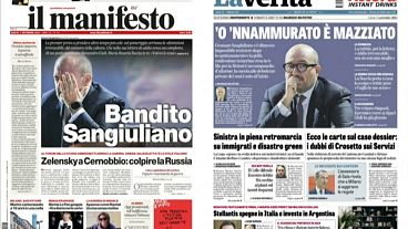 prime pagine sul caso Boccia-Sangiuliano