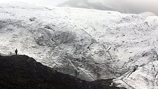 Photo d'un glacier