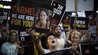 Heartbroken relatives of hostages protest against Netanyahu's failure to secure deal