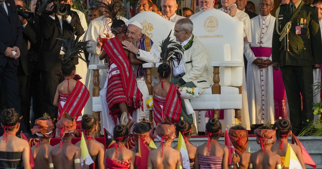 Pope Francis in East Timor in first papal visit since independence