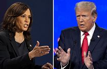 Kamala Harris és Donald Trump 