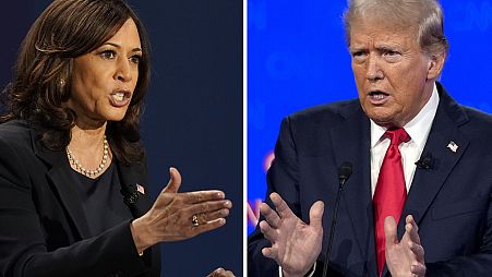 Kamala Harris és Donald Trump 