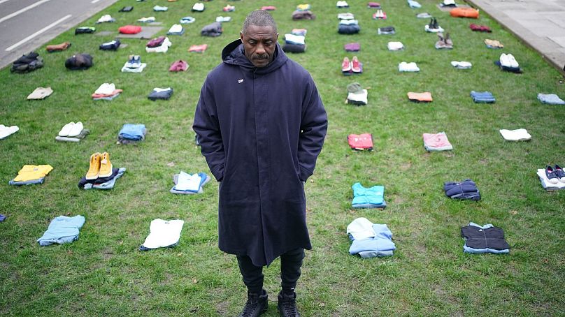 Idris Elba launched the Don't Stop Your Future campaign in Parliament Square earlier this year - the campaign fights the causes of knife crime.