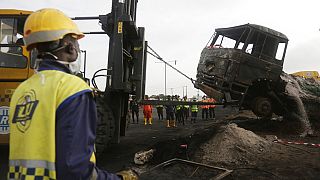 Nigeria fuel tanker explosion kills more than 50 in deadly collision