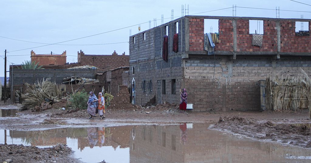 Torrential rains kill more than a dozen people in Morocco and Algeria