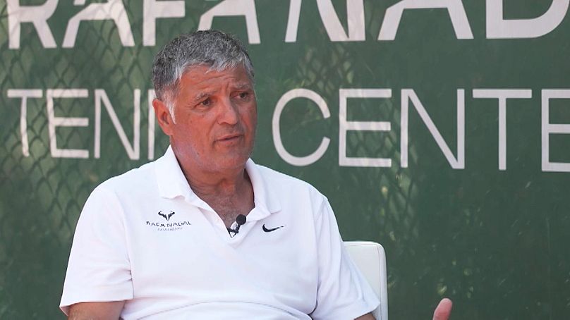 Toni Nadal, entraineur de tennis