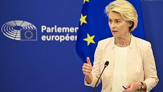 Ursula von der Leyen, presidenta de la Comisión Europea.