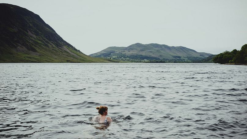 The five-day programme involves a daily morning dip in the chilly freshwater loch. 