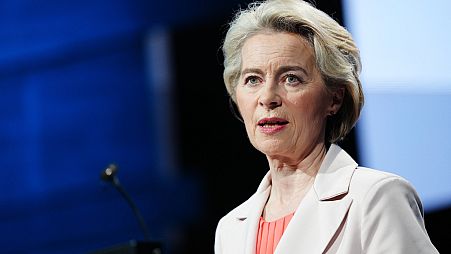 Ursula von der Leyen Koppenhágában május 14-én