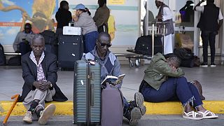 Flights grounded at Kenya's main airport as workers protest against Adani deal