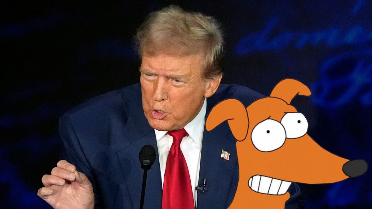 Trump-Harris tartışmasının ardından Simpsons memleri viral oldu 