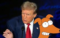 Trump-Harris tartışmasının ardından Simpsons memleri viral oldu 