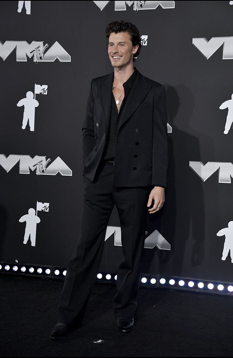 Shawn Mendes arrives at the MTV Video Music Awards on Wednesday, 11 September 2024.