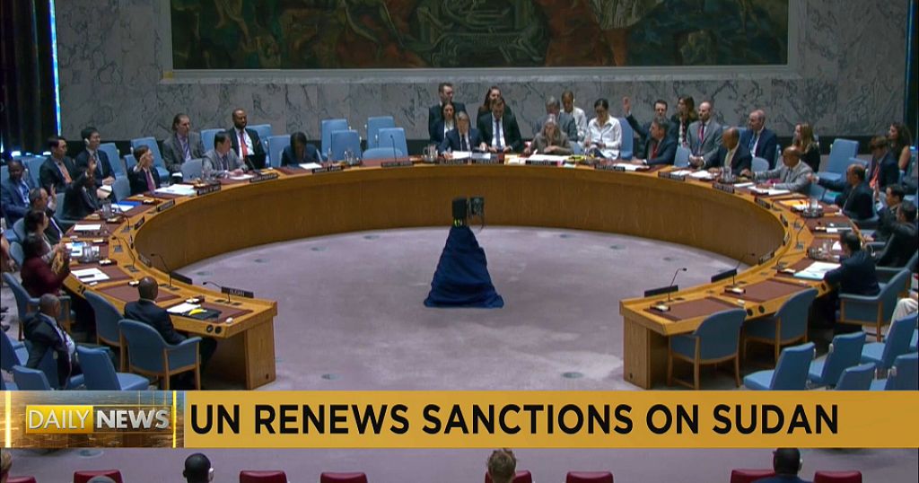 The UN Security Council extends sanctions on Sudan until September 2025 The UN Security Council extends sanctions on Sudan until September 2025