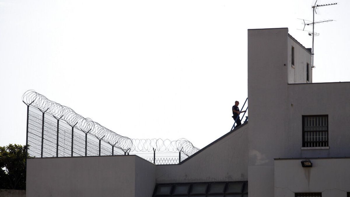 Prisoners escaped with the help of an external ladder, which allowed them to scale the wall and gain access to the outside.