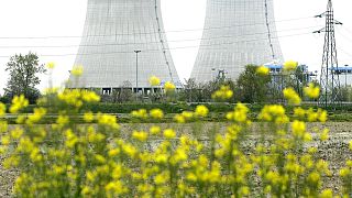 La centrale Enel di Livorno Ferraris, tra Milano e Torino, Italia, 8 aprile 2008