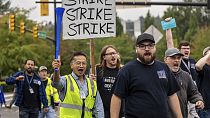 Boeing machinists went on strike on Friday