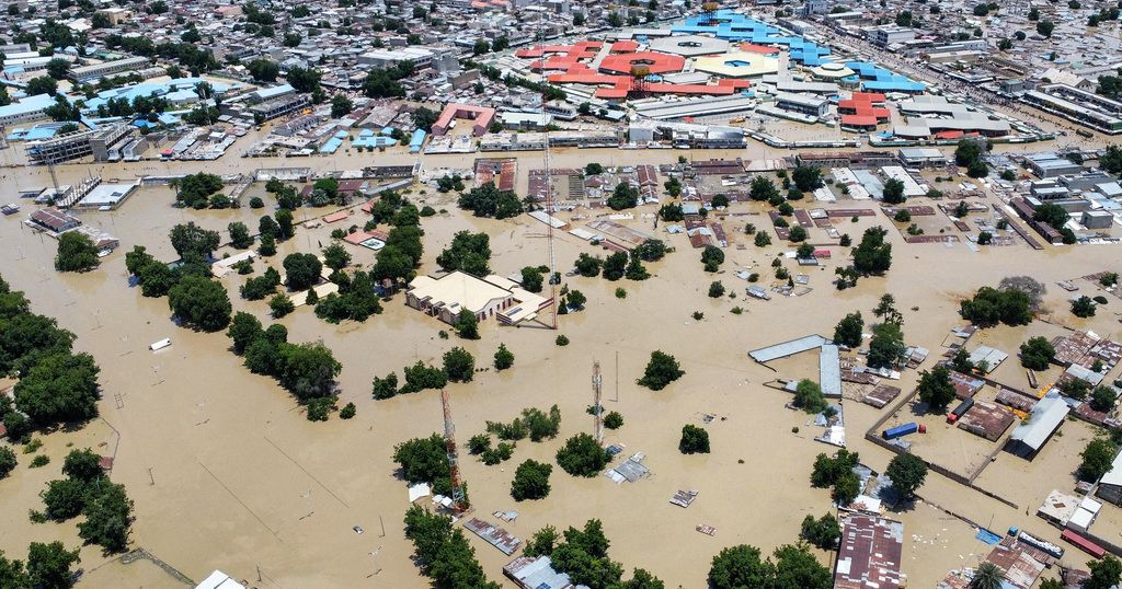 Flooding in west and central Africa worsens after dam collapse in Nigeria