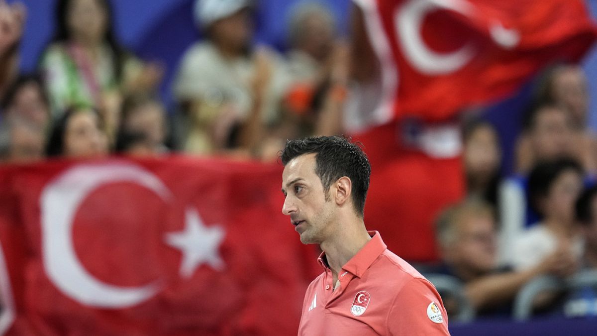 Türkiye milli kadın voleybol takımı teknik direktörü Daniele Santarelli.