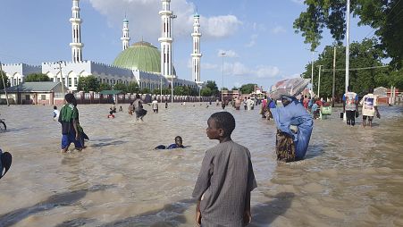 Inundaciones en Nigeria.