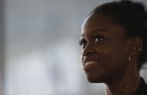 This Monday July 9, 2012 photo shows dancer Michaela DePrince in Johannesburg.