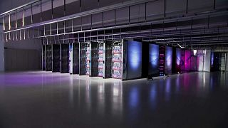 Il supercomputer "Alps" presso il Centro nazionale svizzero di supercalcolo di Lugano, 14 settembre 2024