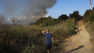 Míssil caiu numa área rural no centro de Israel