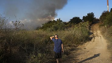 Míssil caiu numa área rural no centro de Israel