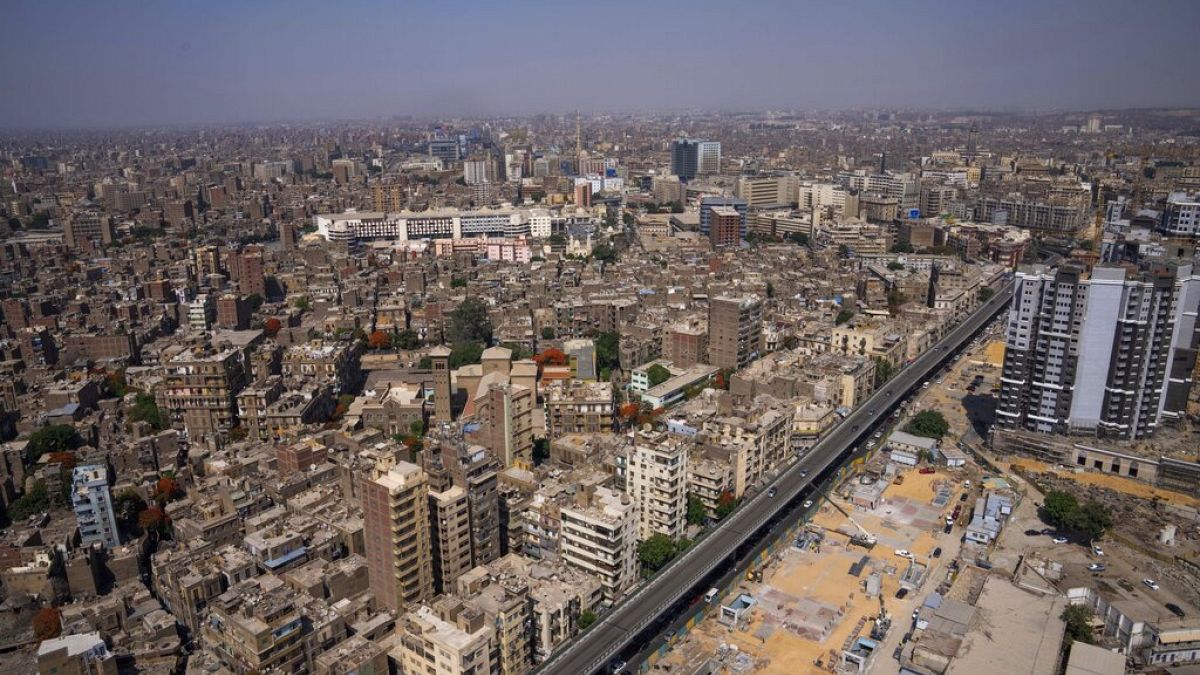 Il Cairo visto dall'alto