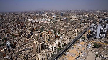 El Cairo visto desde arriba